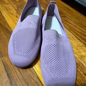 Women's Purple Slip-On Shoes